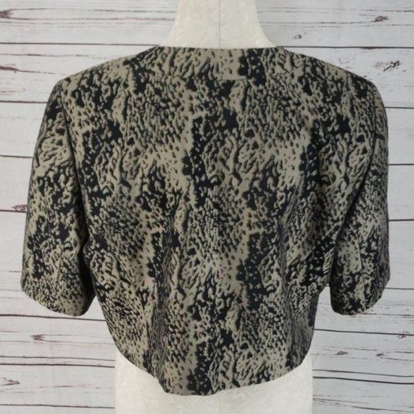 Kasper snake design Short Sleeve 16 Blazer jacket - Picture 4 of 6